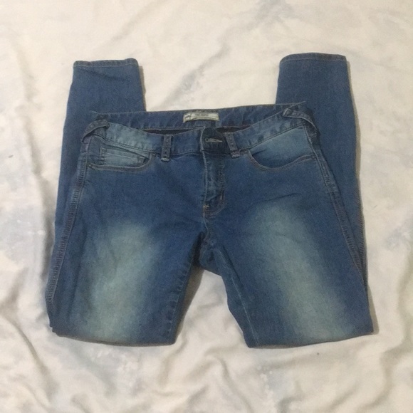 Free People Denim - Free people washed denim skinny